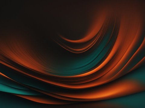 Dark Abstract Flowing Color Gradient