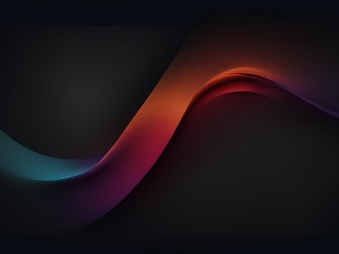 Dark Abstract Gradient with Smooth Color Wave
