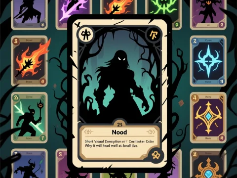 Dark Whimsical Roguelike Card Game Design