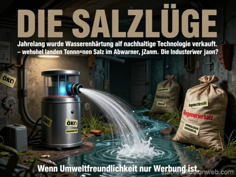 Die Salzlüge: Umweltprobleme durch Wasserenthärtungssalz