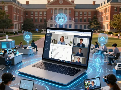 Digital Campus Ecosystem with Virtual Collaboration