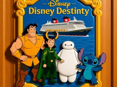 Disney Destiny Cruise with Beloved Animated Characters