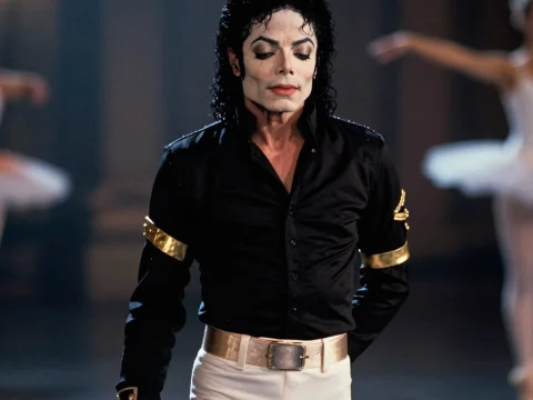 Dramatic Ballet Performance with Iconic Male Dancer