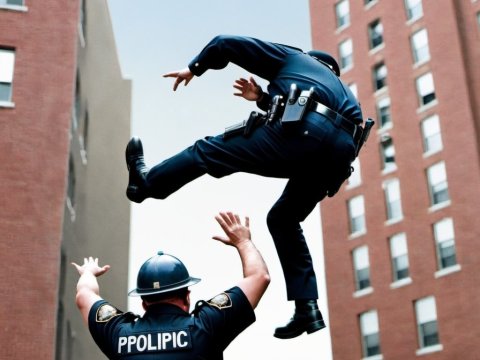 Dynamic Police Action in Urban Environment