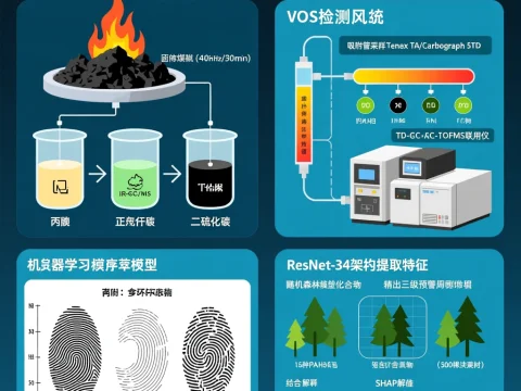 Early Warning System for Liquid Adsorbates and Gaseous Pollutants