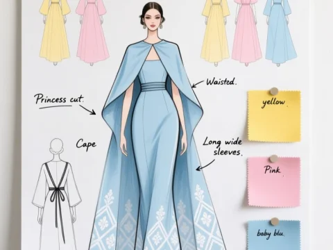 Eid 2026 Fashion Collection Design Board