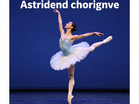 Elegant Ballet Dancer Performing on Stage