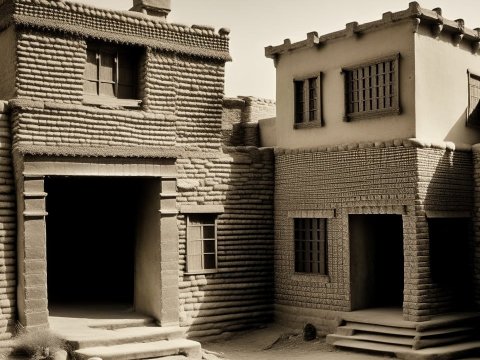 Elegant Traditional Egyptian Mudbrick Houses