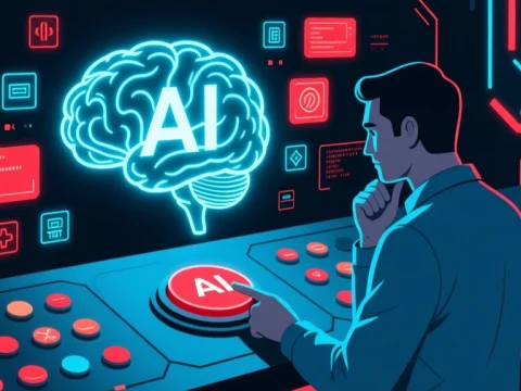 Engineer Hesitates Before Activating AI System