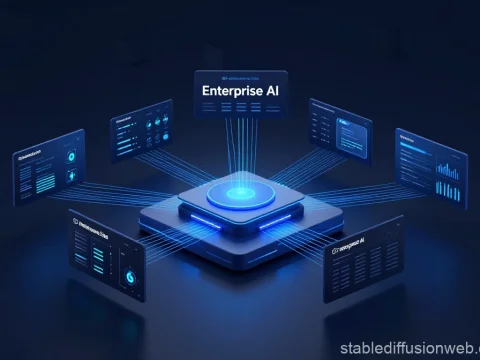 Enterprise AI Analytics Platform with Connected Data Panels