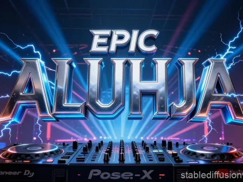 Epic Aluhja DJ Festival with Dynamic Lighting and DJ Equipment