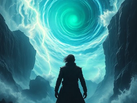 Epic Final Scene with Mysterious Vortex