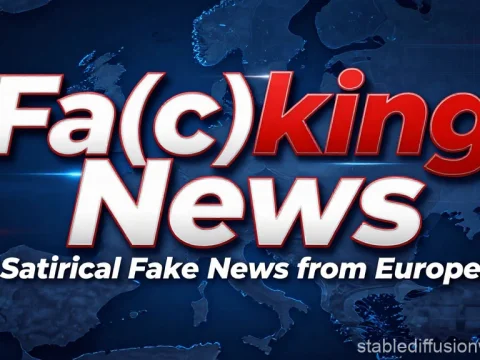 Fa(c)king News Satirical YouTube Banner