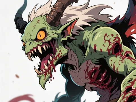 Ferocious Abominable RPG Boss Creature