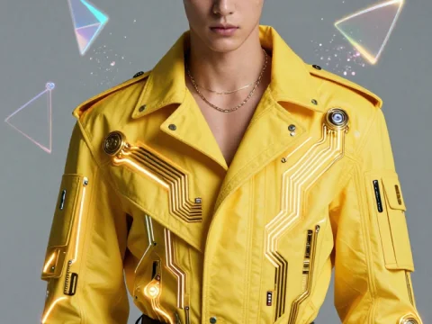 Futuristic Cyberpunk Fashion on Vogue Cover