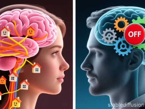 Gendered Brain Emotional vs Mechanical Concept