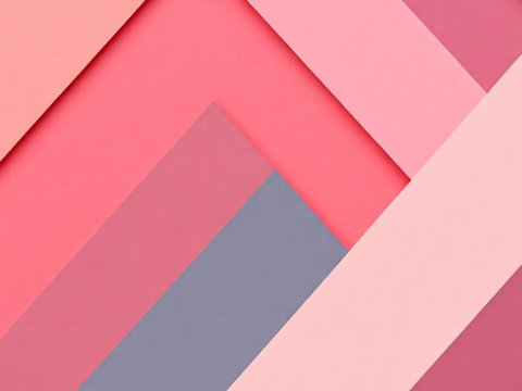 Geometric Abstract Pattern in Pink and Purple Tones