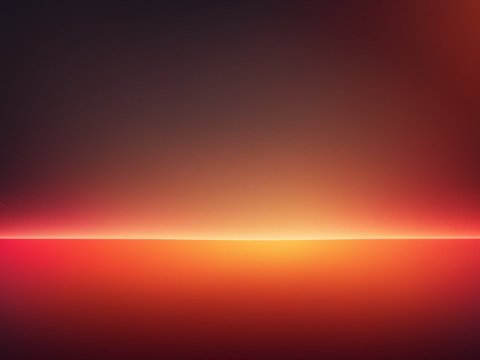 Glowing Grainy Gradient Background with Warm Horizon