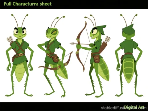 Grasshopper Archer Character Sheet
