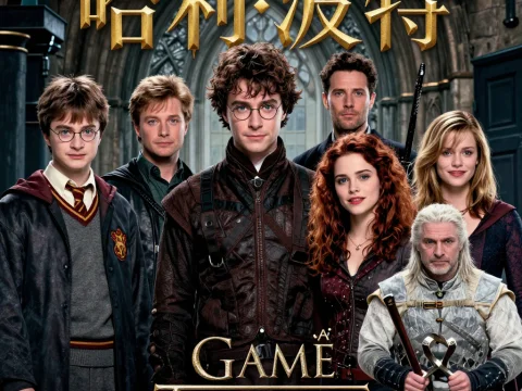 Harry Potter Meets Game of Thrones Crossover Poster