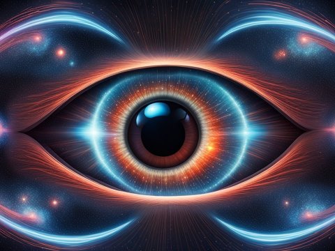 Heptadimensional Cosmic Eye with Energy Waves