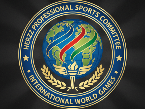 Herzz Professional Sports Committee International World Games Logo