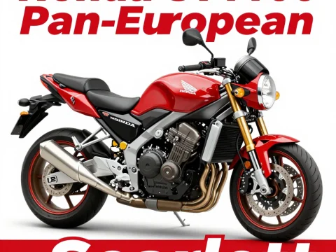 Honda ST1100 Pan-European Motorcycle in Scarlet Red