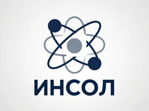 INSOL Abstract Atomic Logo Design