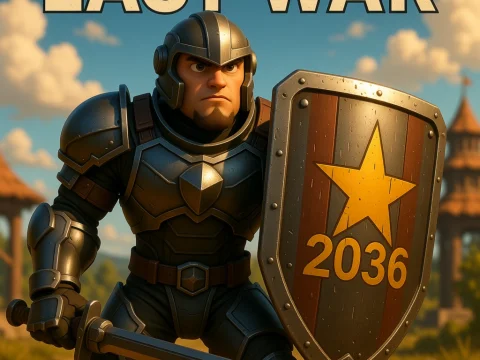 Last War 2036 Knight in Armor with Shield