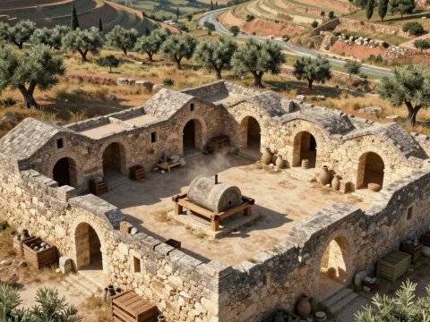 Late Antique Pamphylia Farmstead in Terraced Landscape