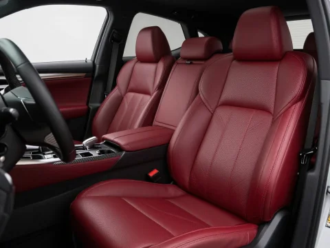 Lexus NX 2019 Interior with Red Leather Seats