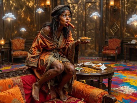 Lift's Mischievous Feast in Azimir Opulence