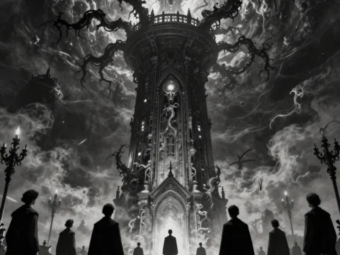 Lovecraftian Cult Tower Summoning