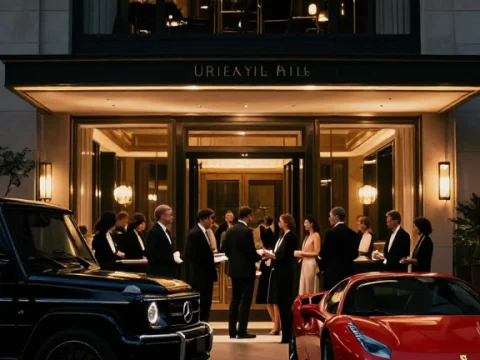 Luxury Evening Gathering at Beverly Hills Dining Venue