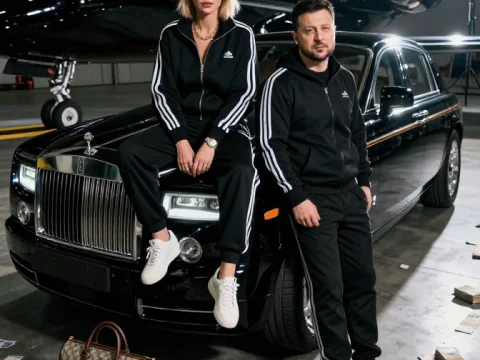 Luxury Gangster Style with Rolls-Royce and Private Jet