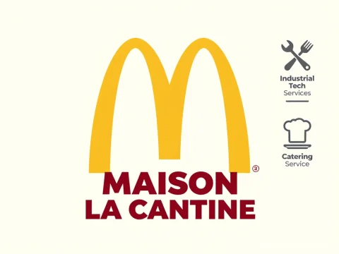 Maison La Cantine Logo with Industrial and Catering Services
