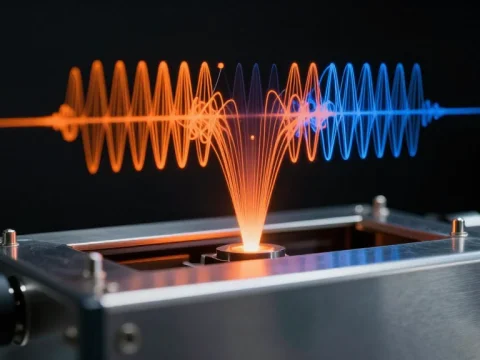 Mass Spectrometer Emission Patterns Visualized in 3D