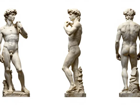 Michelangelo's David Sculpture Reference Sheet