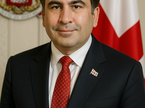 Mikheil Saakashvili Presidential Portrait