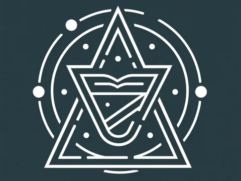 Minimalist Alchemy Magic Symbol