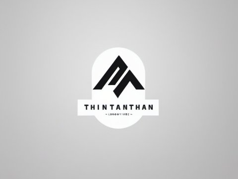 Minimalist Black and White Logo Design