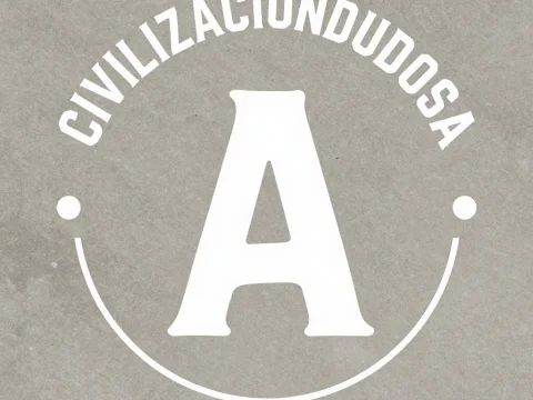 Minimalist Civilizacion Dudosa Logo Design