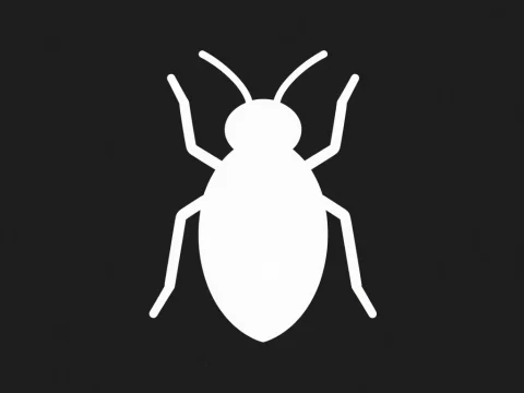 Minimalist Gadfly Insect Icon