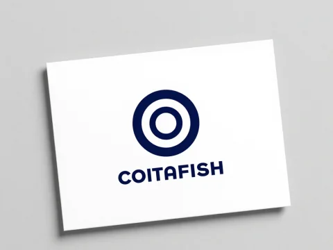 Minimalist Modern Logo Design with Circular Target Symbol