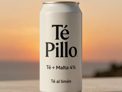Minimalist Té Pillo Lemon Tea Malt Beverage Can