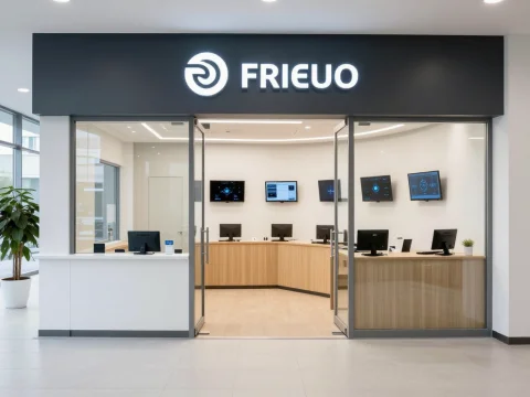 Modern IT Security HQ Reception Area