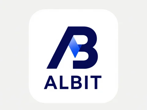 Modern Minimalist Albit Logo Design