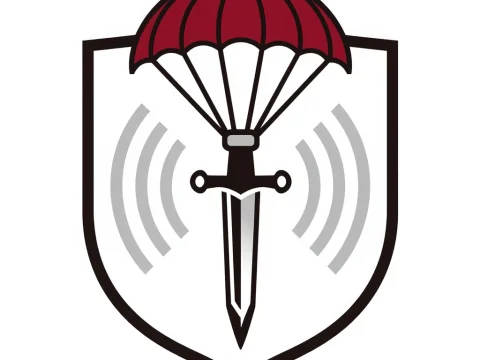 NATO Commando Dagger Emblem with Parachute