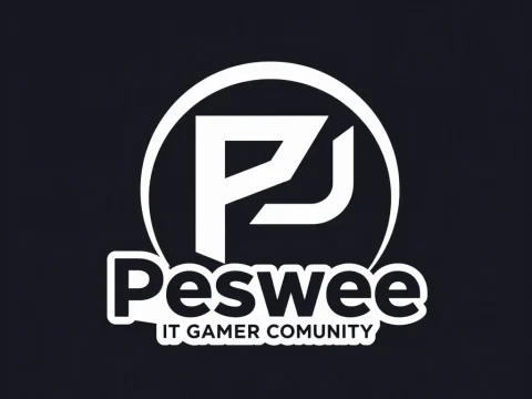 Peswee IT Gamer Community Logo Design