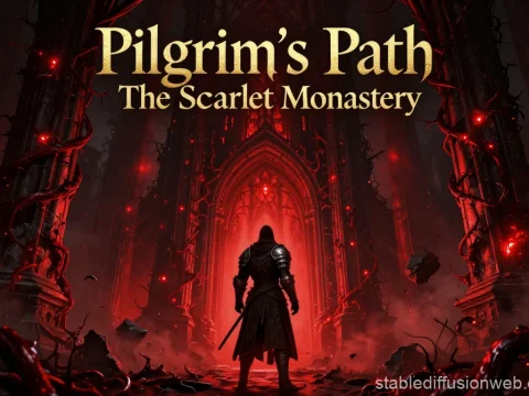 Pilgrim's Path: The Scarlet Monastery Entrance